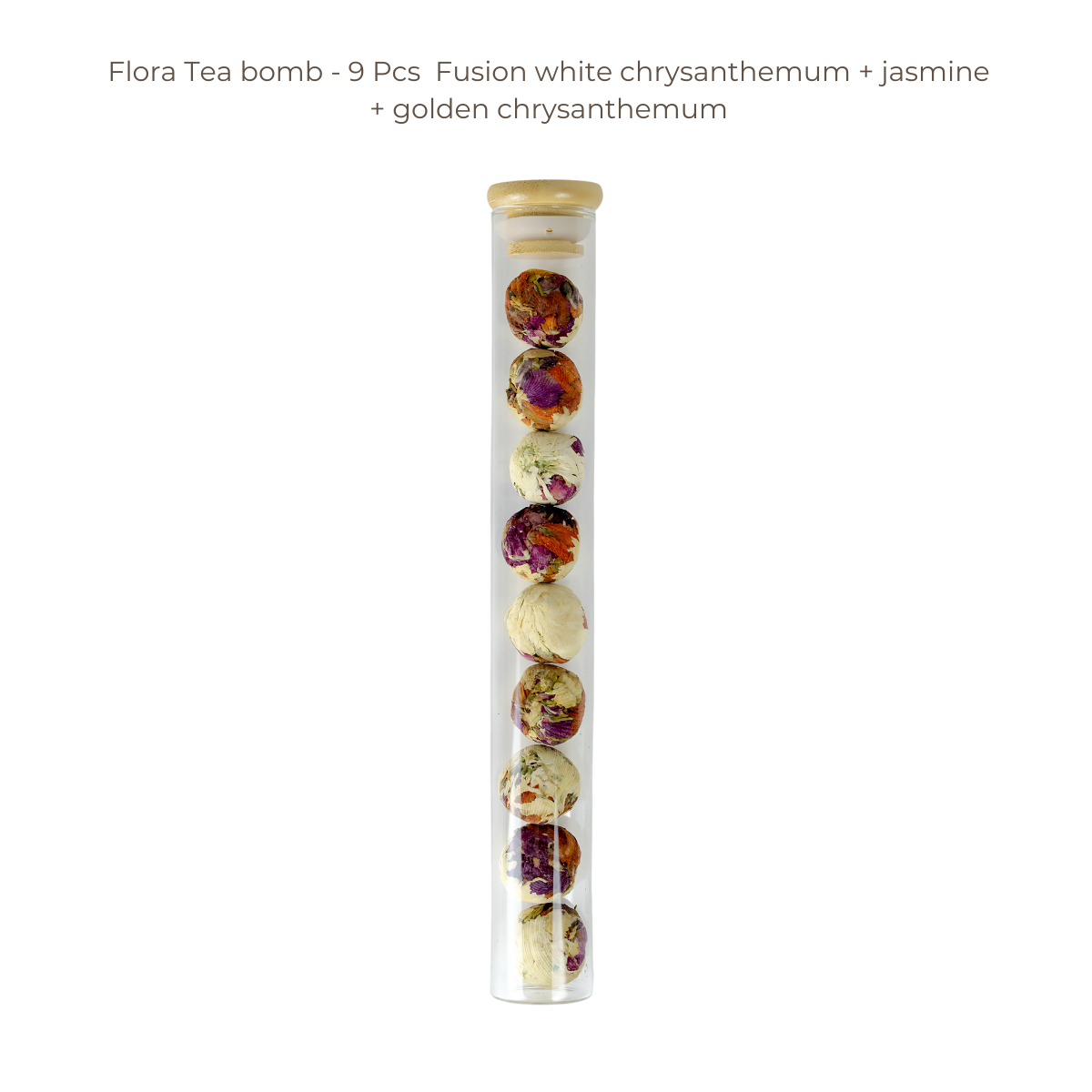 Fusion White Chrysanthemum +Rose + Jasmine + Lily