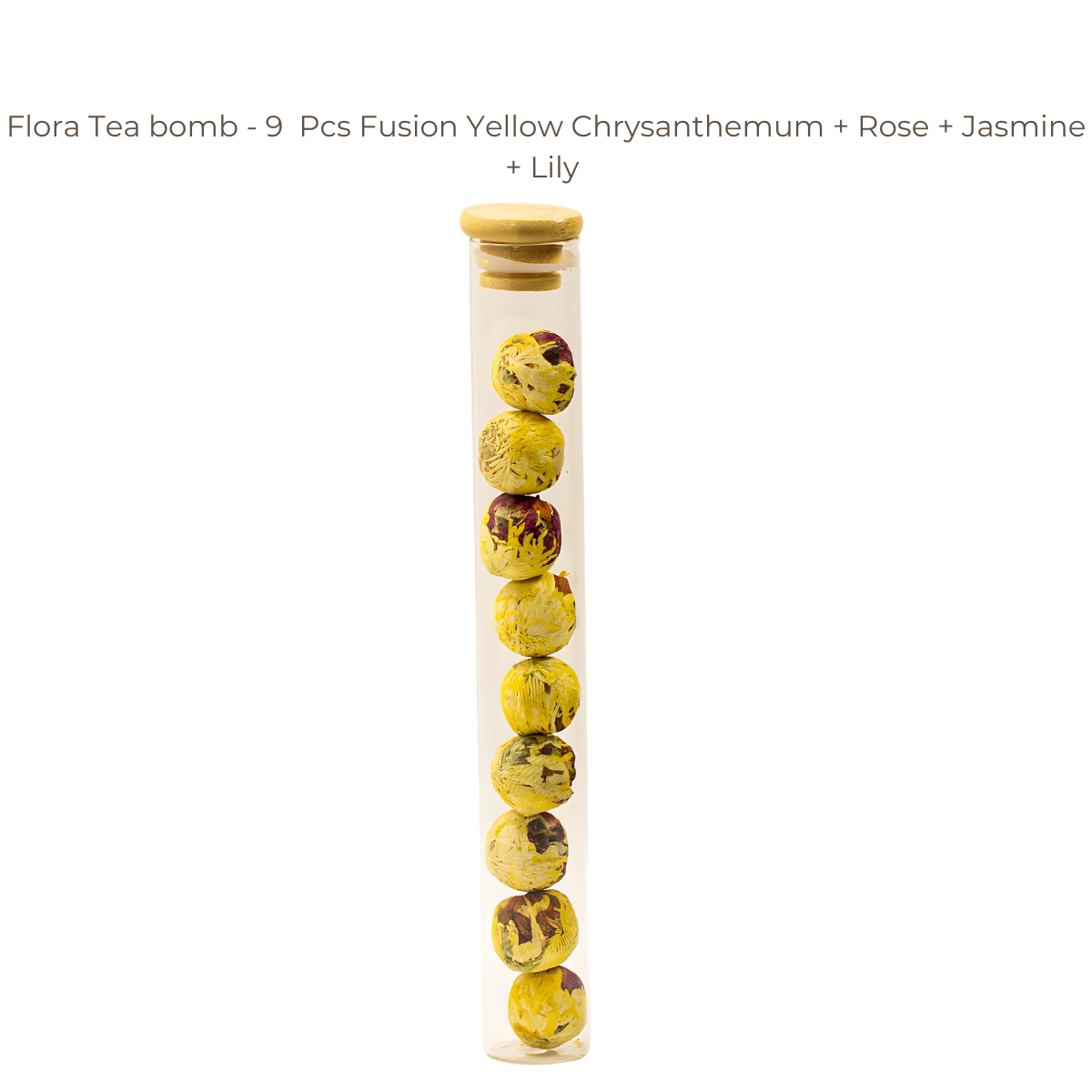 Fusion Yellow chrysanthemum + Rose + Jasmine + Lily
