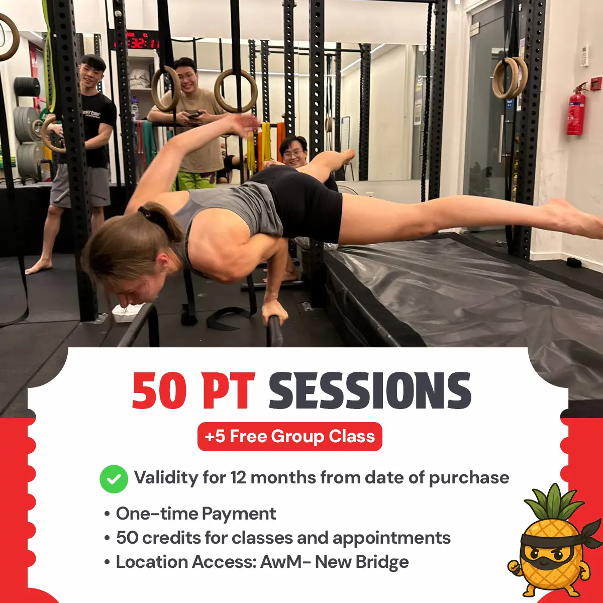 50 PT Sessions