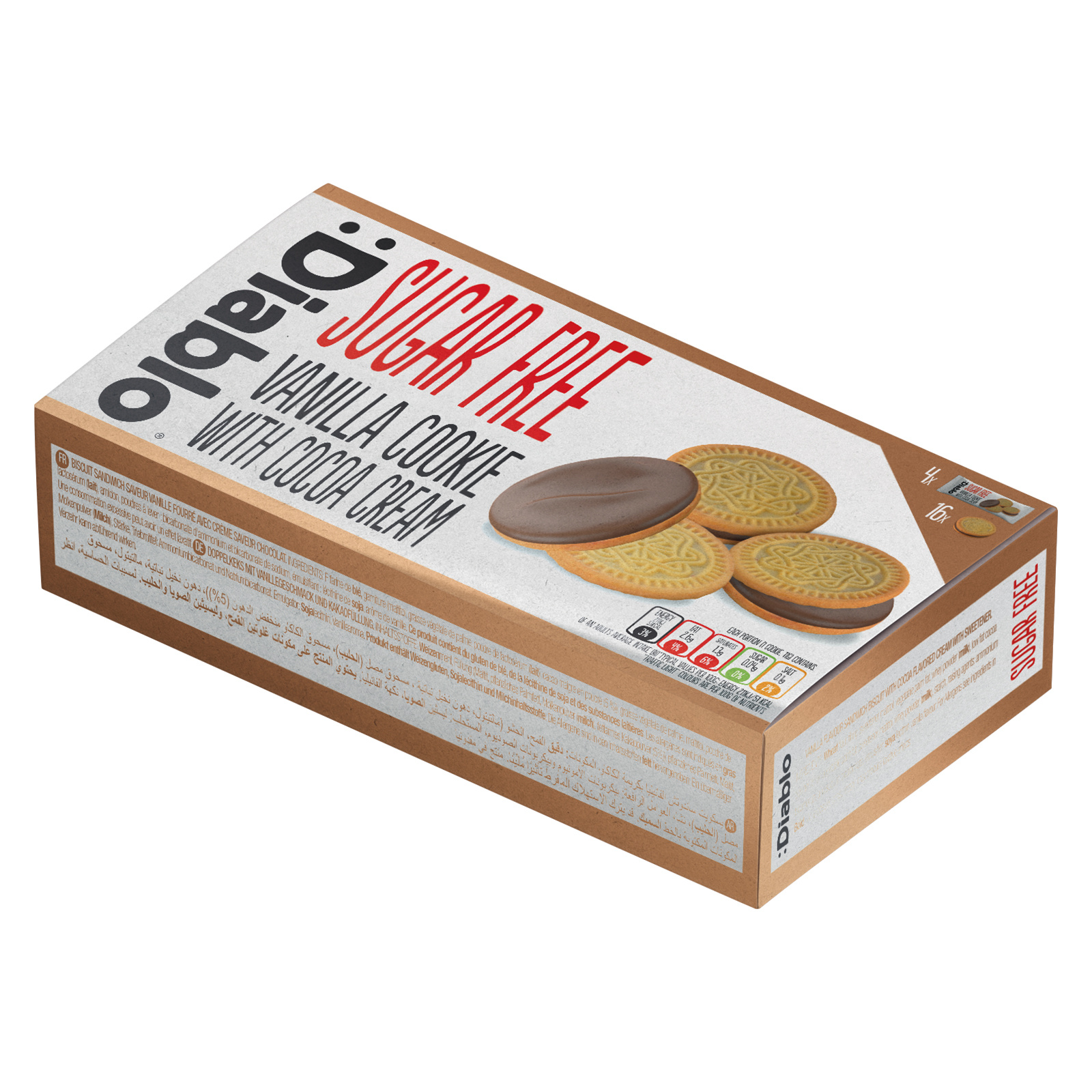 Vanilla Sandwich Cookies 176g