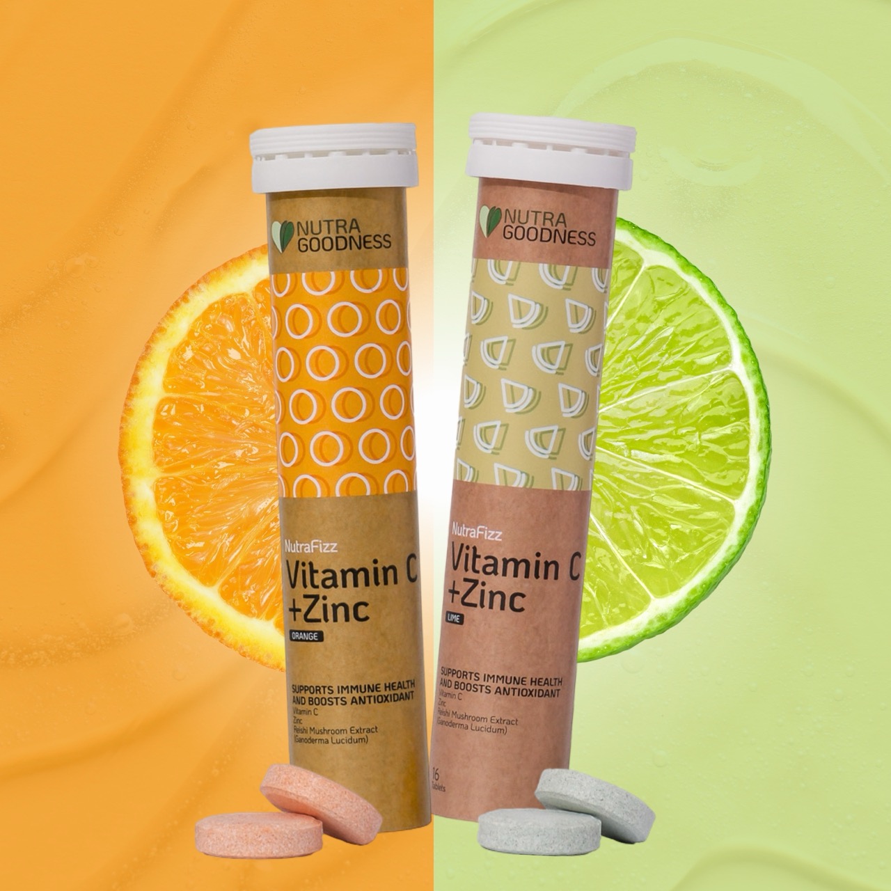 2x Orange + 1x Lime