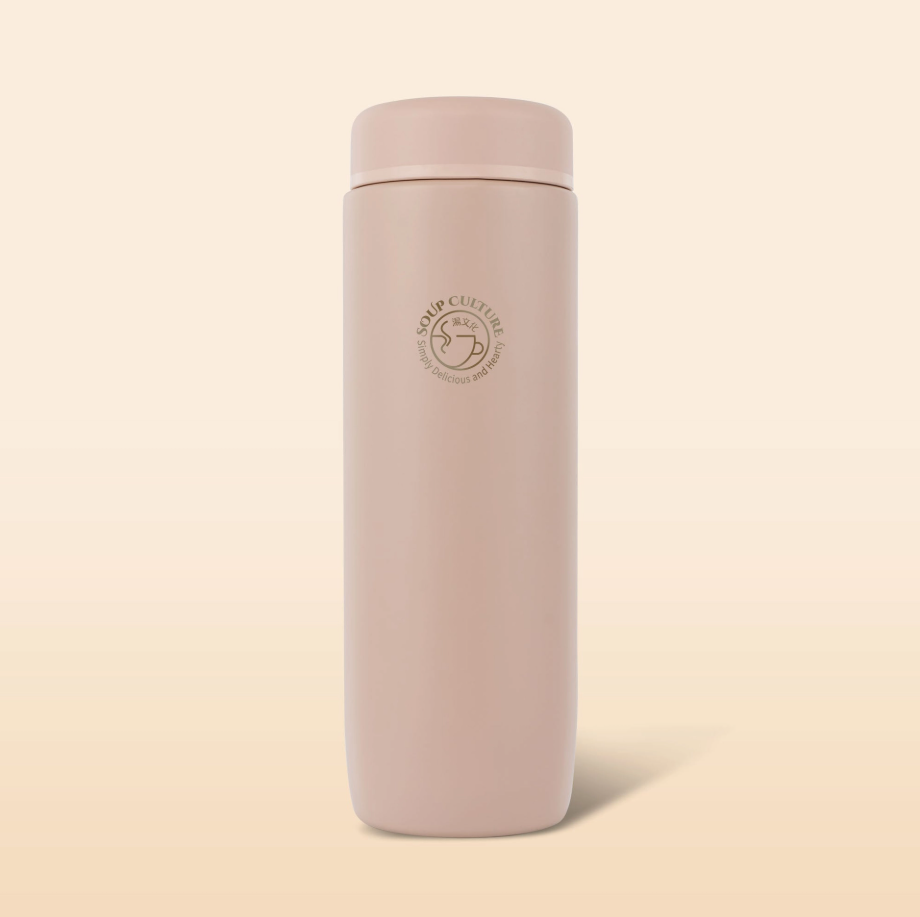 Ceramic Premium Thermal Flask Pink 420ML